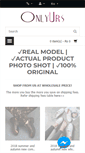 Mobile Screenshot of onlyurs.com